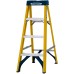 Werner Fibreglass Swingback Step Ladder 4 Tread